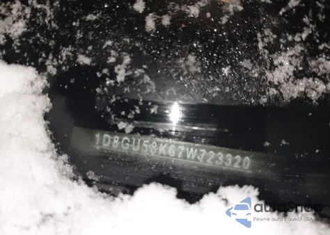 2007 Dodge Nitro Slt/Rt z USA, uszkodzony, nr VIN 1D8GU58K67W723320